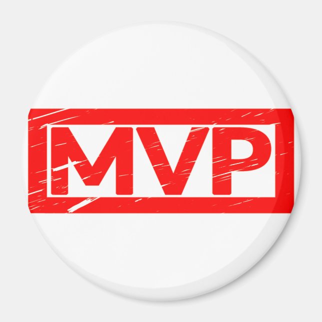 MVP Frimärke Magnet (Framsidan)