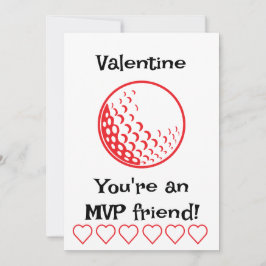 MVP Golf Kids Classroom Holiday Card Julkort