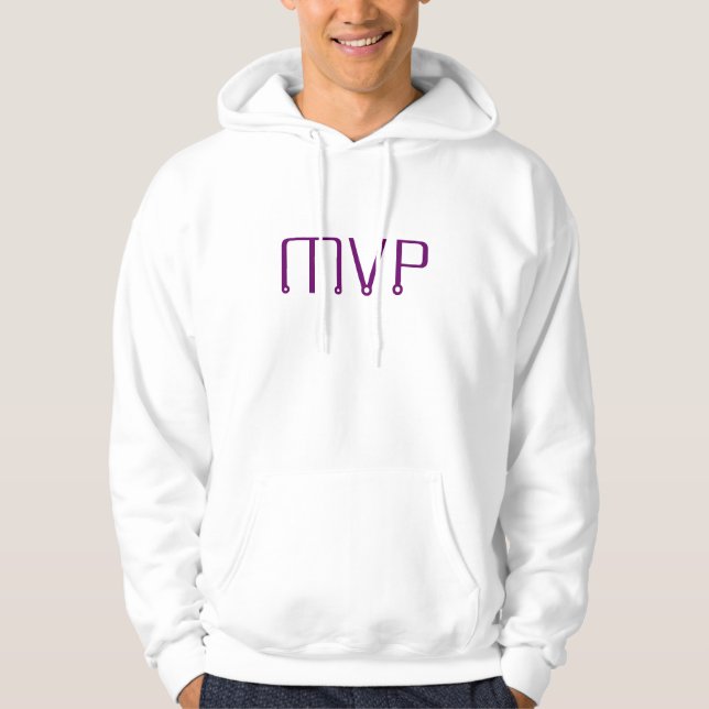 MVP - Mest värdefull spelare Hoodie (Framsida)