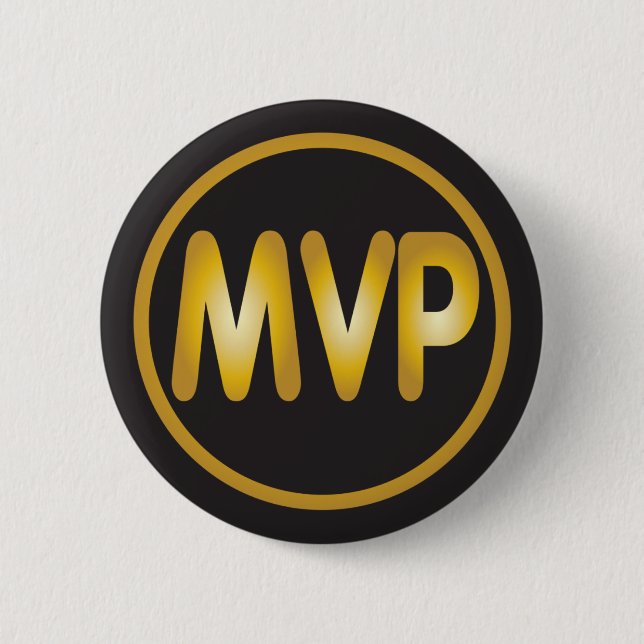 MVP mest värdesakspelareemblem Knapp (Framsida)