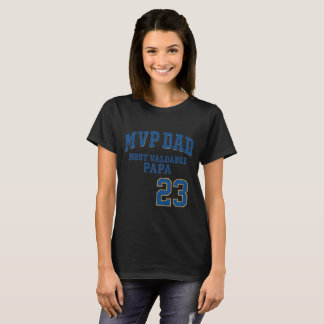 MVP pappa, 23-tröja för pappa 23, mest valbar T Shirt