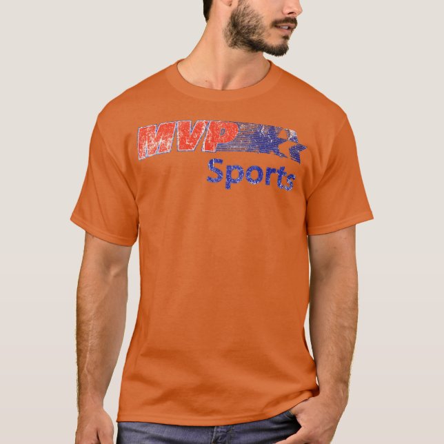 MVP Sports T-Shirt - Retro Athletic Throwback (Framsida)