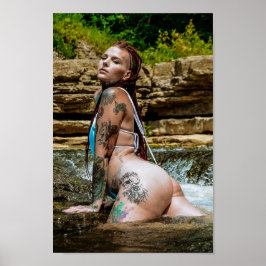 MVR Waterfall Titta tillbaka Poster