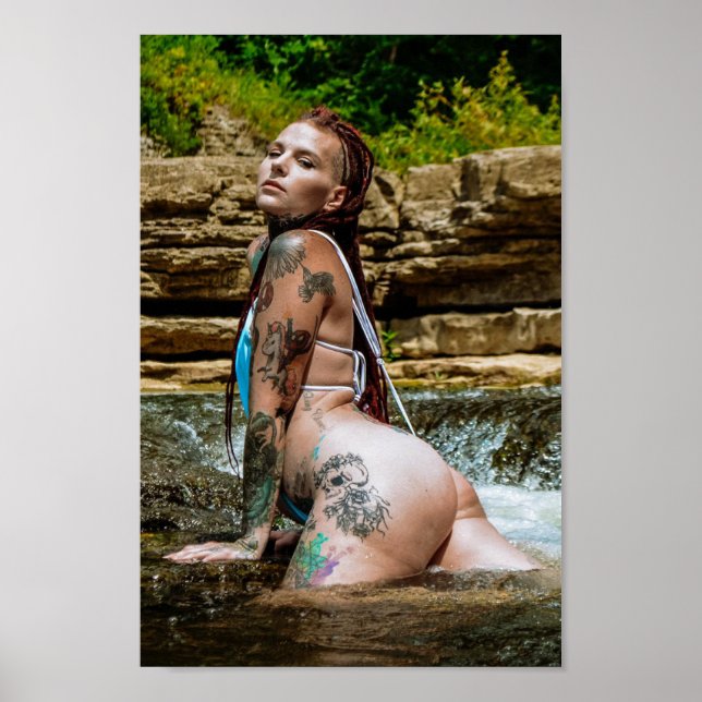 MVR Waterfall Titta tillbaka Poster (Framsidan)