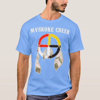Mvskoke Creek Muskogee Native American T Shirt