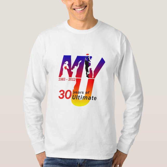 MVU 30 år diskettdesign Tee (Framsida)
