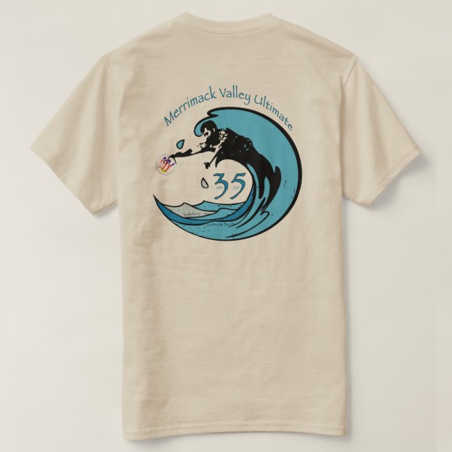 MVU-35eårsdag T-shirt (Design baksida)