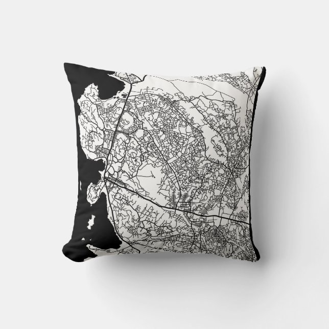 Mwanza Tanzania City Map Kudde (Framsida)