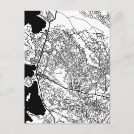 Mwanza Tanzania City Map Vykort