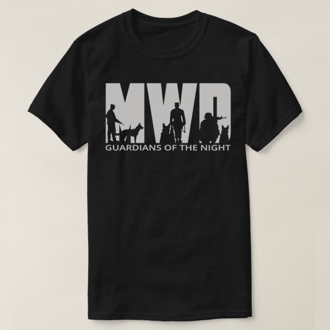 MWD Guardians of the Natt T Shirt (Design framsida)