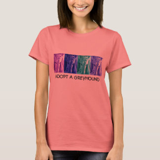 Mx4-design antar en GREYHOUND Ringer Tee Shirt