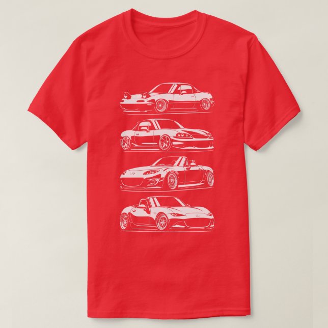MX5-blandning T Shirt (Design framsida)