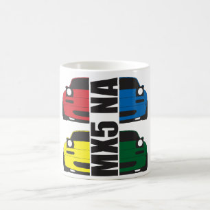 MX5 färgmugg för NA Popups Kaffemugg