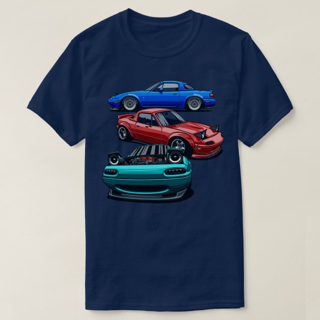 MX5 Miata NA T Shirt (Design framsida)