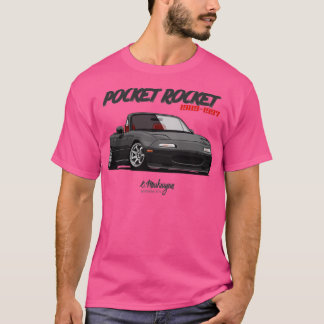 MX5 Miata svart T Shirt