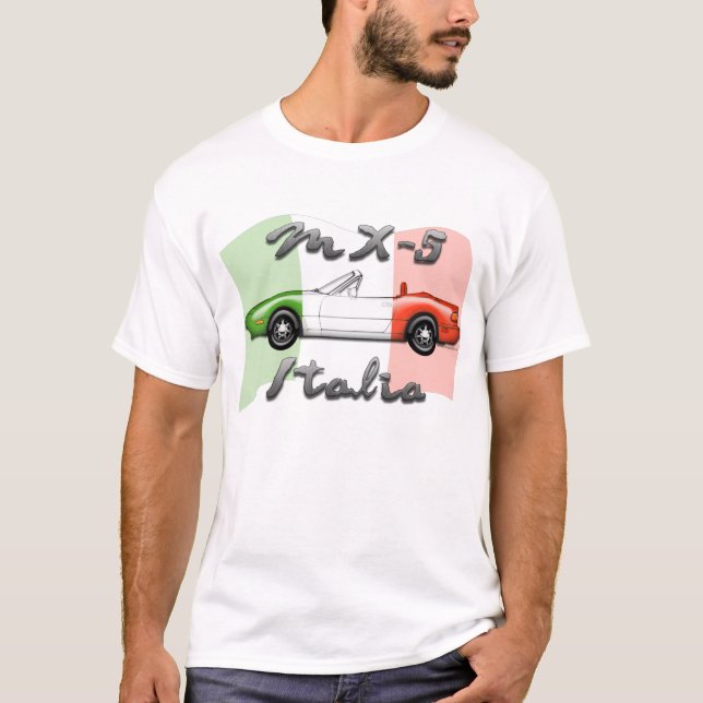 MX-5 Italia T-shirt (Framsida)