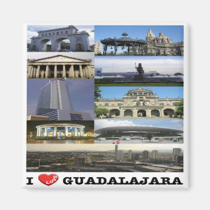 MX - Mexiko - Guadalajara - I Kärlek Magnet