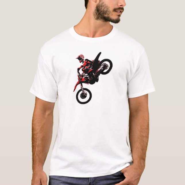 MX Motocross Reglerar! T-shirt (Framsida)