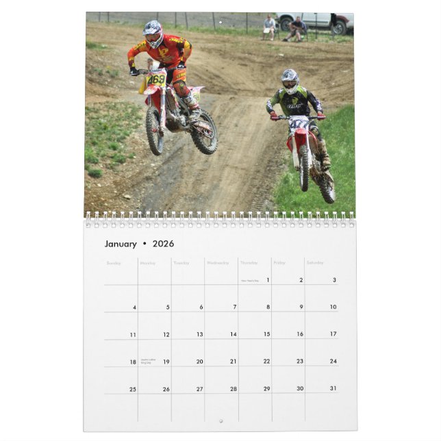 Mx-motocrossen slåss kalendern kalender (Jan 2026)