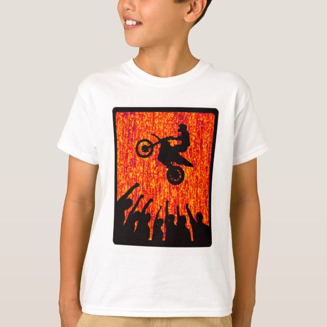 MX RED FLARES TEE SHIRT (Framsida)