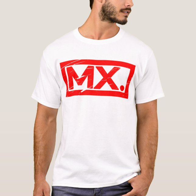 Mx. Stämpel T Shirt (Framsida)