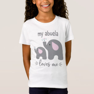 My Abuela Kärlek Me - Elephant Shirt för barn T