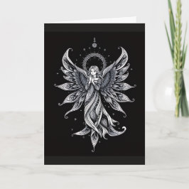 My Angel Valentine's card Tack Kort