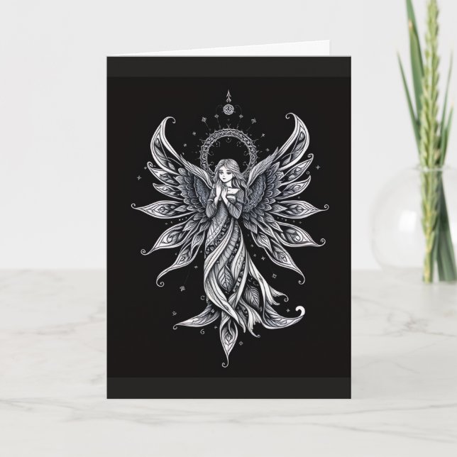 My Angel Valentine's card Tack Kort (Framsida)