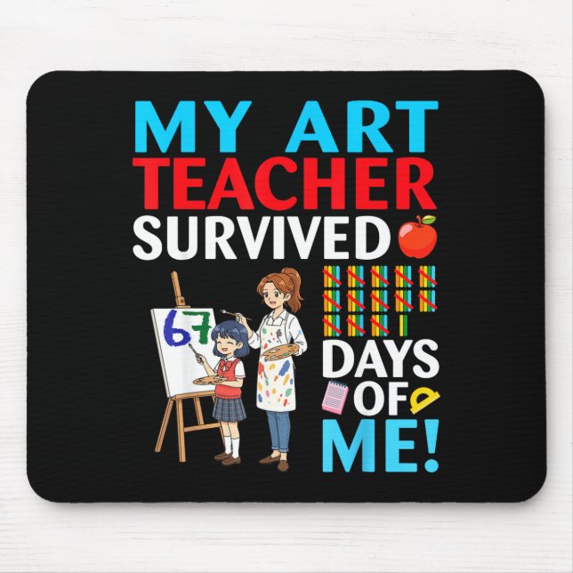 My Art Teacher Survived 67 Days Of Me Student Back Musmatta (Framsidan)
