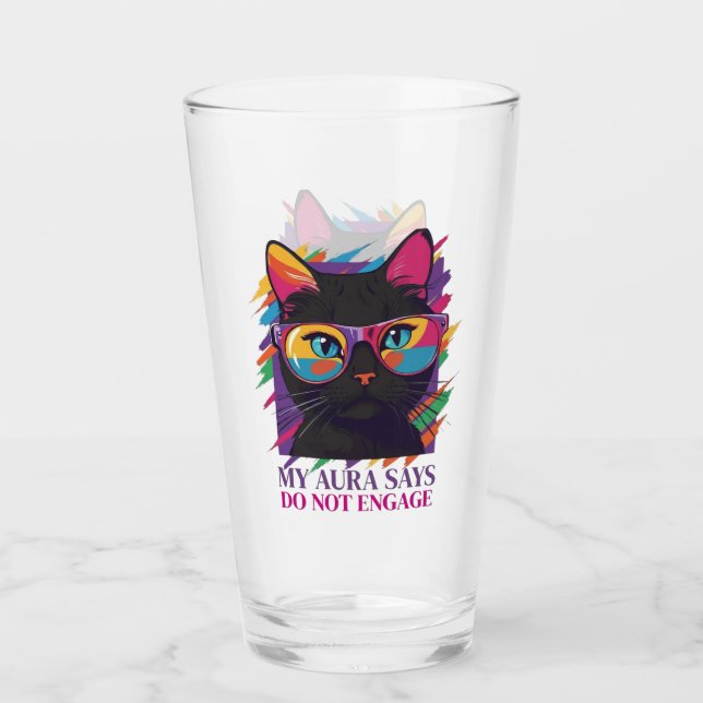 MY AURA SAYS GLASKOPP (Framsida)