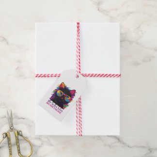 My Aura Says Sticker Presentetikett