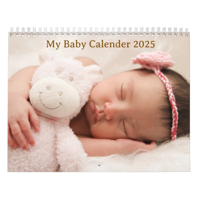 My Baby Calender 2025 Kalender (Omslag)