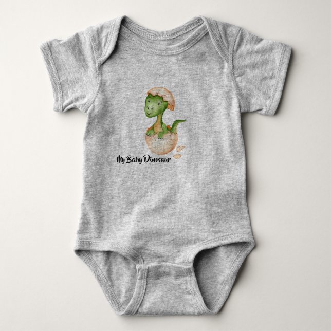 My Baby Dinosaur Tee Shirt (Framsida)