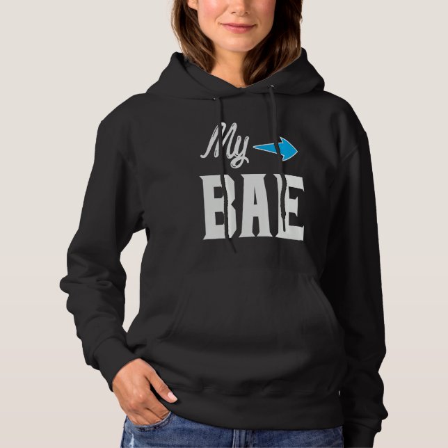 My Bae Valentines day T Shirt (Framsida)