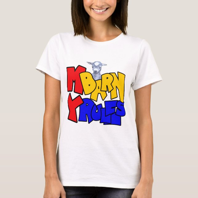 My Barn My Regler Baby Goat T-shirt (Framsida)