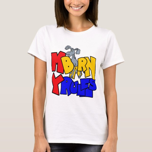 My Barn My Regler Donkey T Shirt (Framsida)