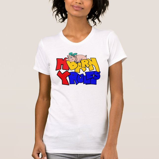 My Barn My Regler Gris Tee Shirt (Framsida)