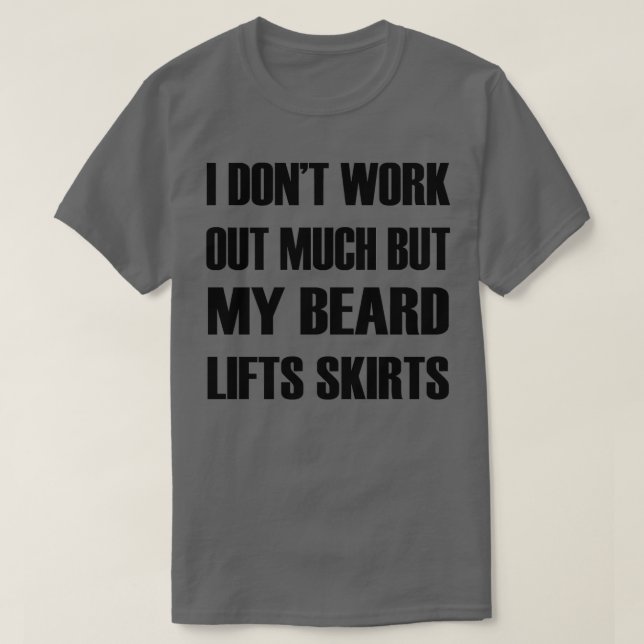 My Beard Hiss Skirts Classic TShirt T Shirt (Design framsida)