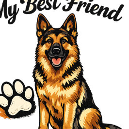 My Best Friend Has Paws Dog Lover Apron Förkläde