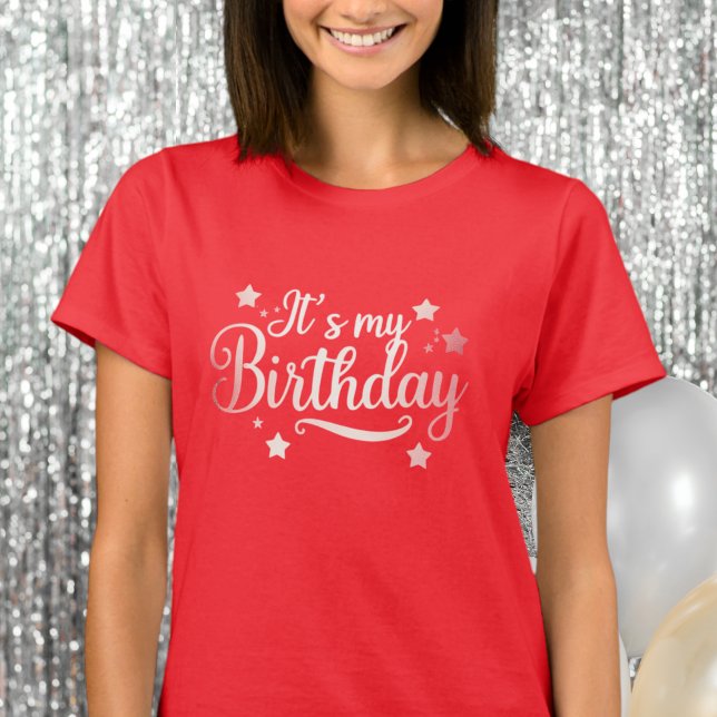 My Birthday Shirt, Girl Birthday Party Shirt T Shirt (Skapare uppladdad)