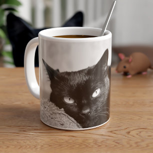 My Black Cat Photo Mugg