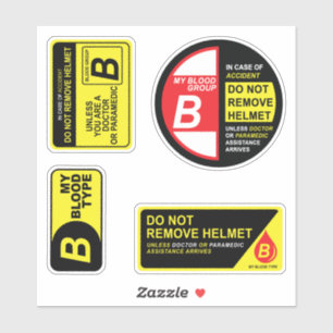 My Blood Type B Stickers Pack Klistermärken