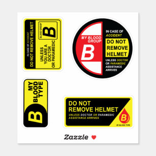 My Blood Type B Stickers Pack Klistermärken