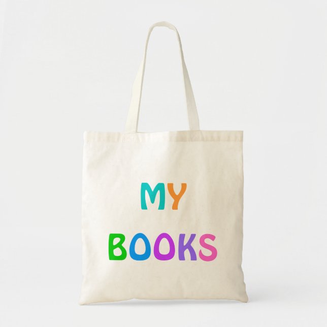MY BOKAR Tote Bag Tygkasse (Framsidan)