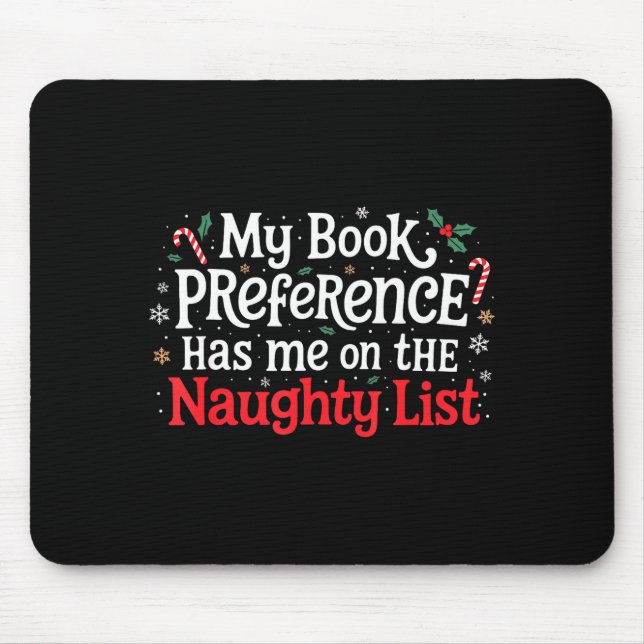 My Book Preference Naughty List Readers Funny Chri Musmatta (Framsidan)