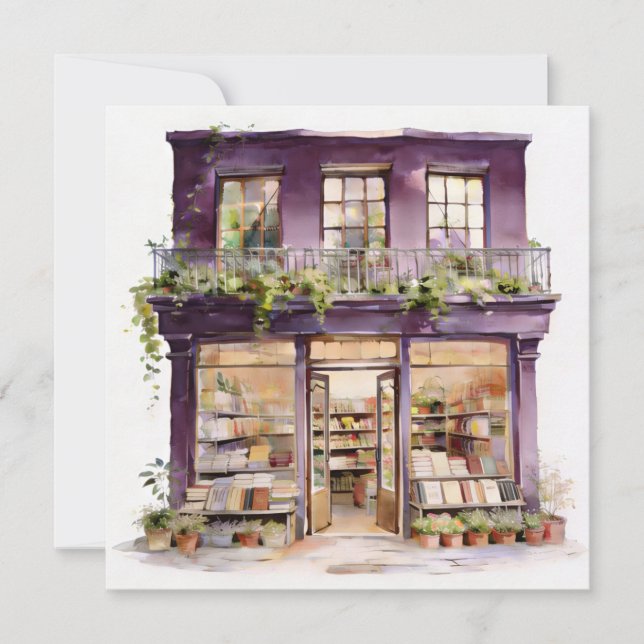 My Bookstore  Anteckningskort (Framsida)