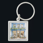 My Bookstore  Fyrkantig Silverfärgad Nyckelring<br><div class="desc">My Bookstore - Keychain
Share the intellectual passion with your loved ones!</div>