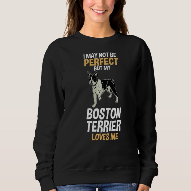 My Boston Terrier Kärlek Me T Shirt (Framsida)