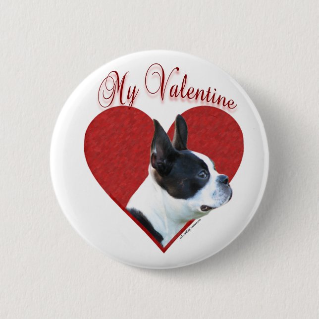 My Boston Terrier Valentine Knapp (Framsida)