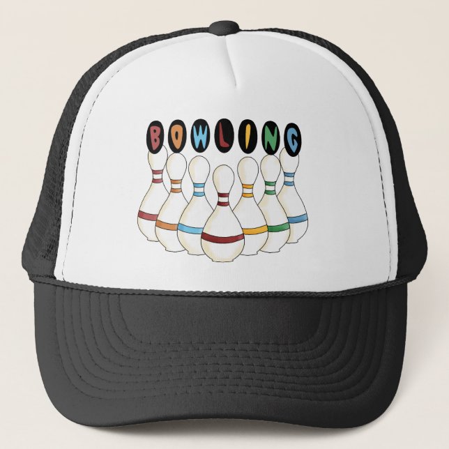 My Bowling Hat Truckerkeps (Framsida)